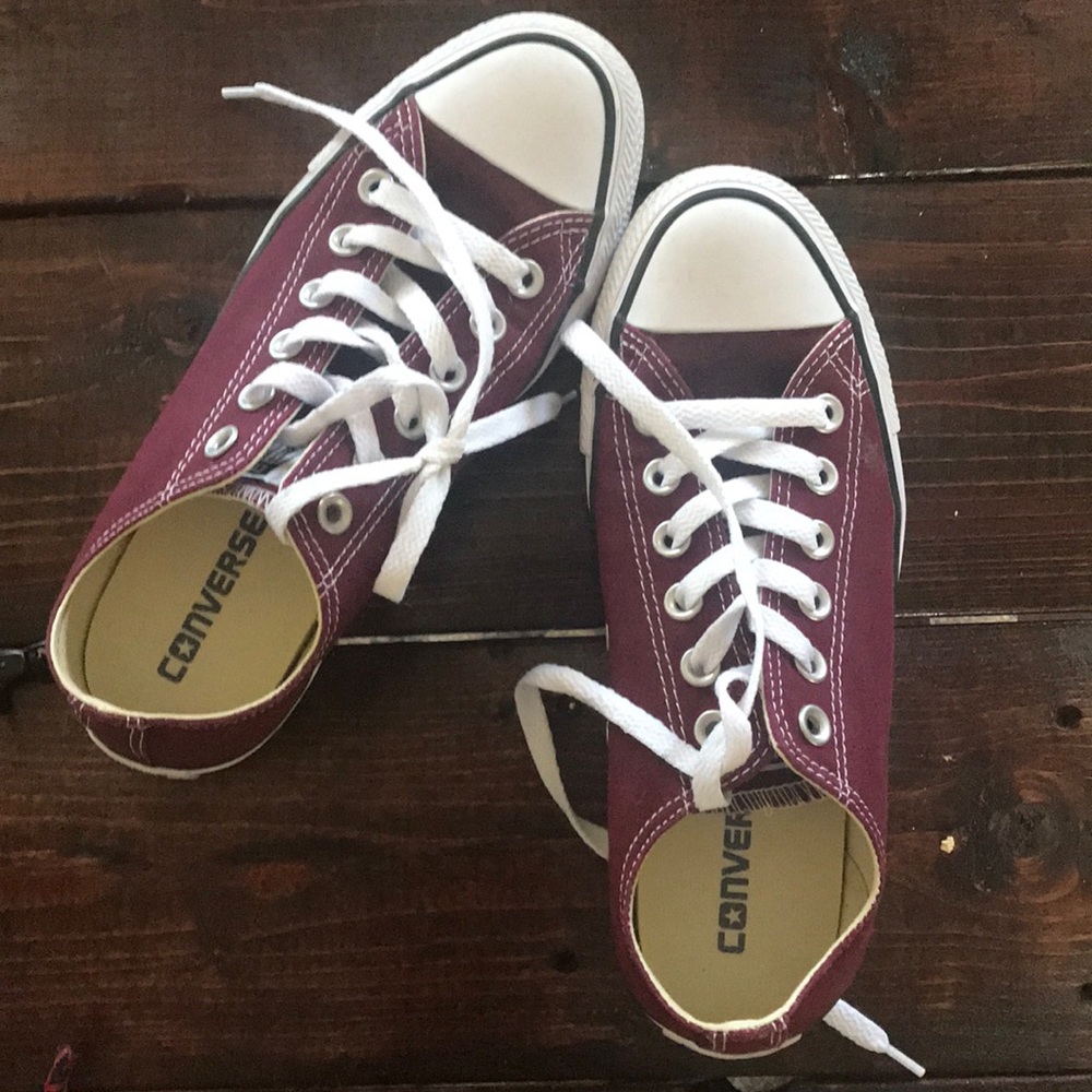 Converse Burgundy Chuck Taylors